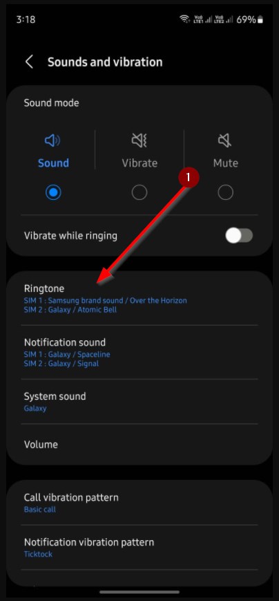 cara ganti nada dering whatsapp