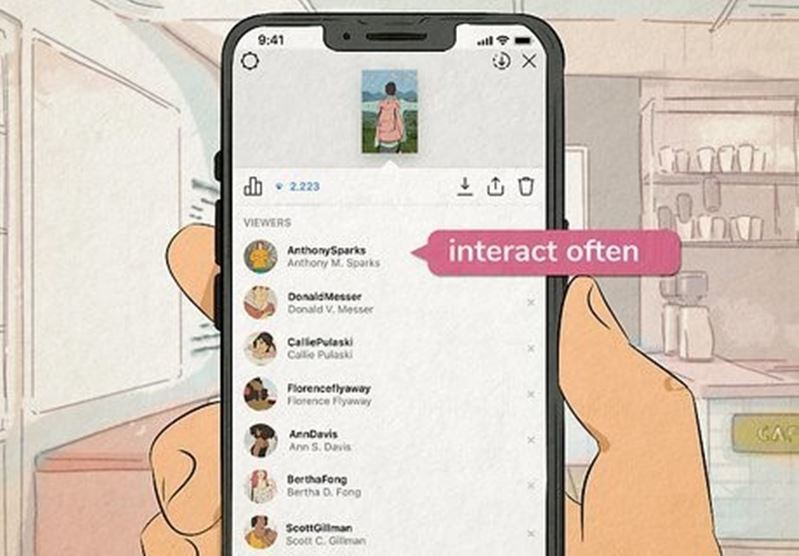 Penonton Instagram Story Paling Atas Yang Paling Sering Melihat