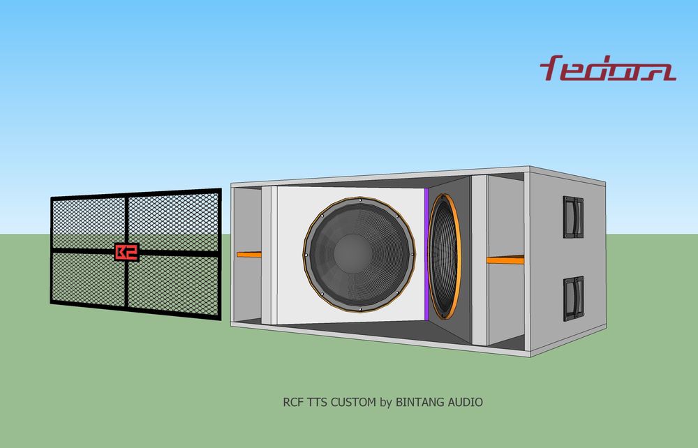 Box Subwoofer Tanpa Ram Kawat