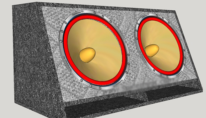 Cara Membuat Box Subwoofer 12 Inch Untuk Mobil Dengan Dua Speaker