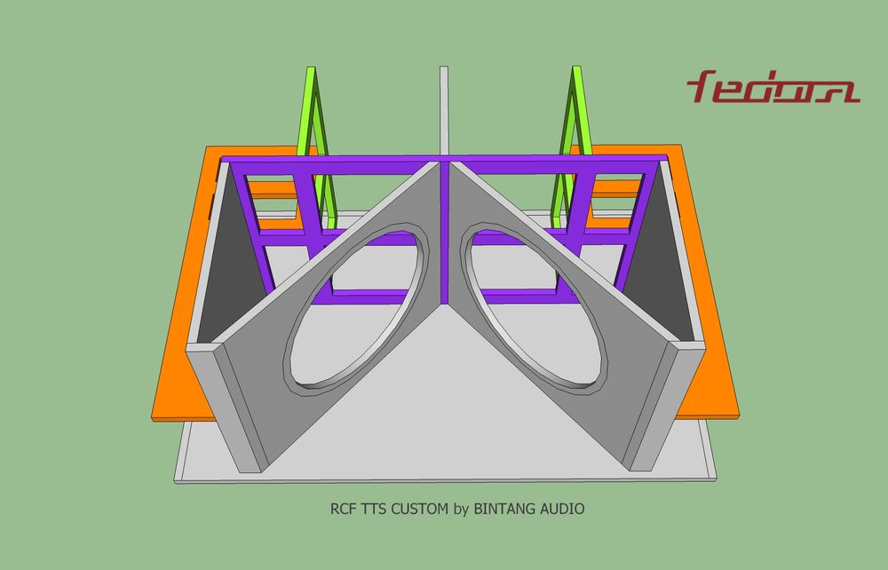 Skema Kerangka Box Subwoofer