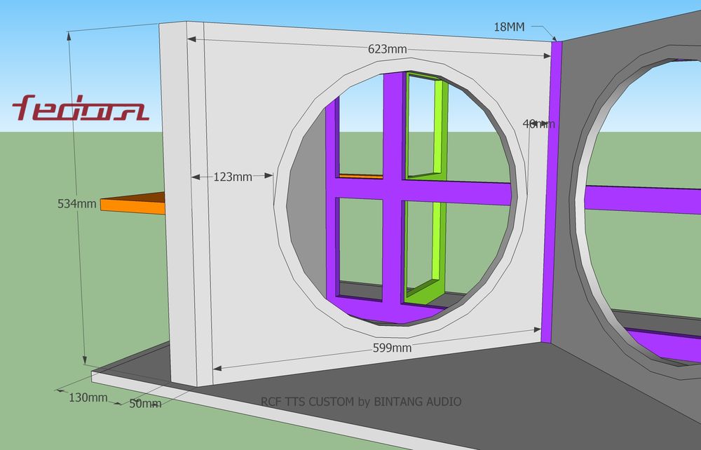 Tampak Bagian Dalam Skema Box Rcf