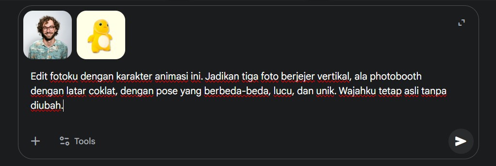 Membuat Foto Nailong Di Gemini Ai