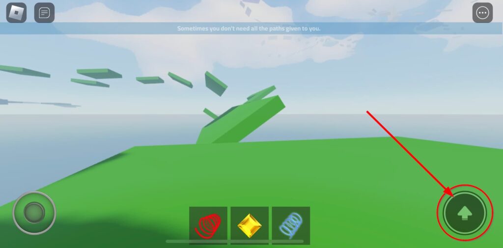 Menaruh Beban Di Tombol Lompat